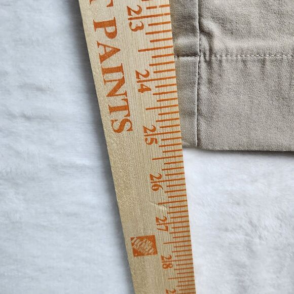 Chicos So Slimming Brigitte Ankle Pants Size 2 US 12 L Beige Pull On Flat Front - Picture 7 of 13